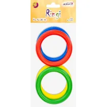 Aliga Ringi drewniane 7,5cm 4 szt