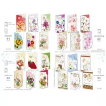 Pol-Mak Kartki Karnet Dzi�kuje mix