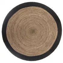 Okrgy dywan jutowy 120 cm