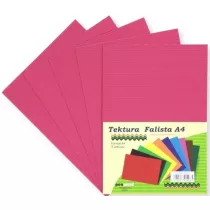 Penword Tektura A4 falista ciemnor�owa 5 szt.
