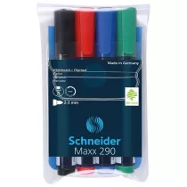 Schneider Zestaw markerw do tablic maxx 290 4 szt.