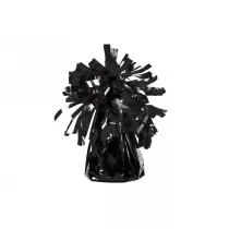 PartyDeco Ci�arek do balon�w foliowy czarny 4 szt.