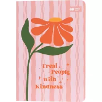 Happy Color Notes szyty A6 Bloom boho kratka 32 kartki