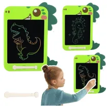 Tablica do rysowania LCD Dinozaur zielona Leantoys