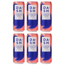 Da-sh Water Woda gazowana Grejpfrut zestaw 6 x 330 ml