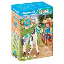 Playmobil Horses of Waterfall Ellie i Sawdust �wicz�ce western riding 71358