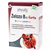 Physalis �elazo + witamina B12 forte Suplement diety 45 tab.