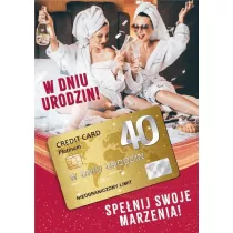 Armin Style Karnet Urodziny 40