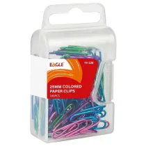 Spinacze kolorowe TY-120 100 szt EAGLE