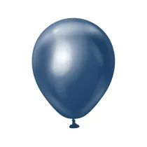 Balony Kalisan mirror granatowe