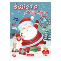 �wi�ta z Miko�ajem z naklejkami