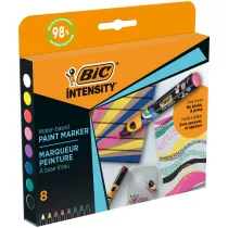 Bic Markery akrylowe Intensity Classic Paint mix 8szt
