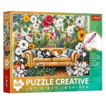 Puzzle 500el Creative Kocia oran�eria TREFL 37562  TR