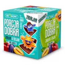 Porcja Dobra Kostka z NIESPODZIANK jabkowo - liwkowa 32 g