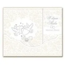 Ksi��eczka �lub exclusive, sk�adana z kokardk� (25x20cm) mix