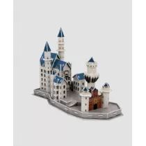 Puzzle 3D 60 el. Puzleo. Zamek Neuschwanstein Druk-Intro