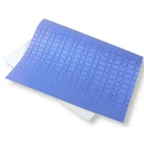 Papier ozdobny brokatowy 140g 40x60cm niebieski 5a