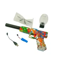 Pistolet na kulki �elowe z �adowark� Pegaz Toys