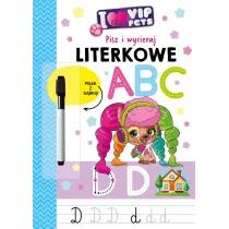 I Love VIP Pets. Pisz i wycieraj. Literkowe ABC