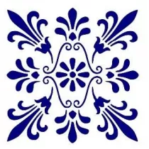 Galeria Hobby Szablon zmywalny ornament A4 20x30cm