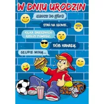 Stamp Karnet Young B6 + koperta wz�r nr 023 Urodziny