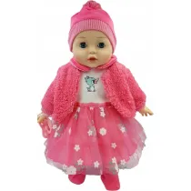 Lalka bobas m�wi i �piewa zamyka oczy 45cm MarioToys