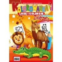 Kolorowanka. Licz� i koloruj� - Zwierz�ta