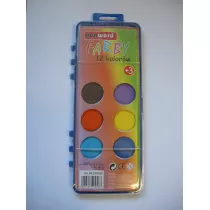 Polsirhurt Farby wodne + p�dzelek 12 kolor�w