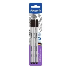 Cienkopis Fineliner 96 0,4mm czarny 3szt