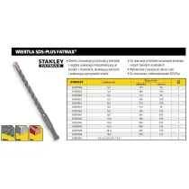 Stanley Wiert�o SDS 8 x 110mm Fatmax