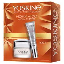 Yoskine Zestaw Hokkaido Japan-Enzyme krem do twarzy 65+ + krem pod oczy 2 szt.