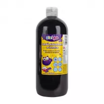 Strigo Farba plakatowa w butelce czarna 1000ml