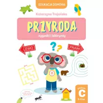 Edukacja domowa. Przyroda zygzaki i labirynty. Poziom C (5-6 lat)