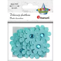 Titanum Dekoracje samoprzylepne 3D kwiaty 20 szt.