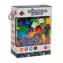 Klocki ma�ych geniuszy Konstrukcyjne Cegie�ki 260 element�w