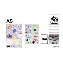 Cervantes Notatnik A5/144K MIX