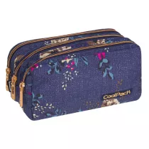 CoolPack Pirnik saszetka potrjna Primus Blue Denim Flowers