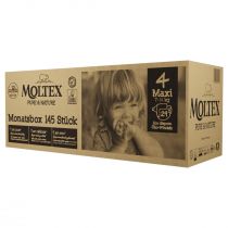Moltex Zestaw Ekologiczne pieluszki 4 Maxi 7-18kg 5 x 29 szt.