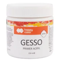 Gesso akrylowe bia�e 250ml HAPPY COLOR
