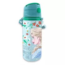 Bidon aluminiowy ze s�omk� Kraina Lodu. Frozen 600ml