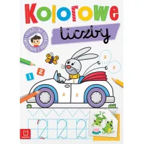 Kolorowe liczby. Edukacyjna ksieczka
