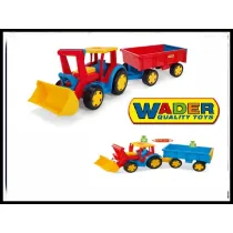 Gigant Traktor adowarka z przyczep Wader