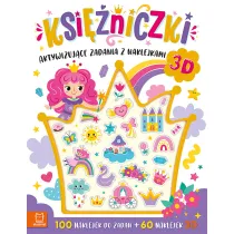 Ksi�niczki. Aktywizuj�ce zadania z naklejkami 3D