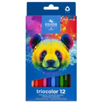 Koh-I-Noor Kredki Triocolor Niedwied 12 szt.