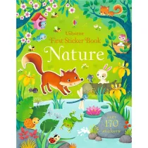First Sticker Book. Nature wer. angielska