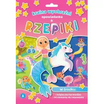 Rzepiki 180x260 Kraina wyobra�ni. Opowiadanka & rzepiki SKRZAT 981086 SK