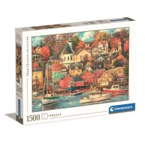 Puzzle 1500 el. High Quality Collection. Good Times Harbor Clementoni