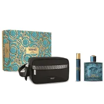 Versace Zestaw Eros Woda toaletowa + Mini + Kosmetyczka 100 ml