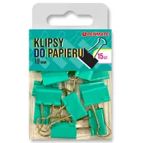 Penmate Klipsy do papieru niebieski 19 mm
