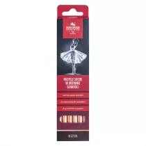 Koh-I-Noor Zestaw Gioconda Pastele suche w drewnie szaroci 8820GR 6 szt.